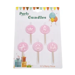 Overig Taartkaarsjes Prinsessen*** Kaarsjes En Vuurwerk