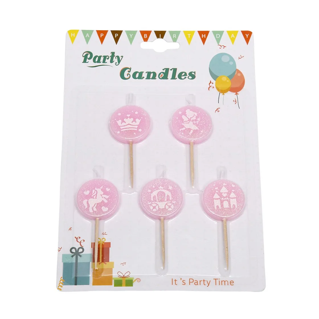 Overig Taartkaarsjes Prinsessen*** Kaarsjes En Vuurwerk
