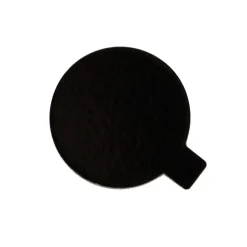 Overig Taartkarton Fuchsia/Zwart met lip Ø8 cm per stuk* Taartkartons En Randen