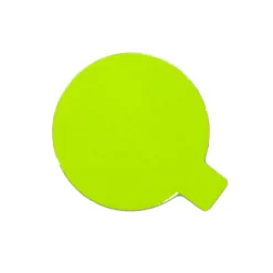 Overig Taartkarton Groen/Zwart met lip Ø8 cm per stuk* Taartkartons En Randen