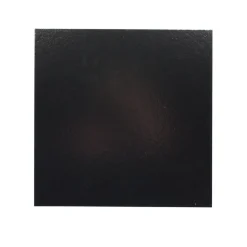 Overig Taartkarton Vierkant Goud/Zwart 20x20cm per stuk* Taartkartons En Randen