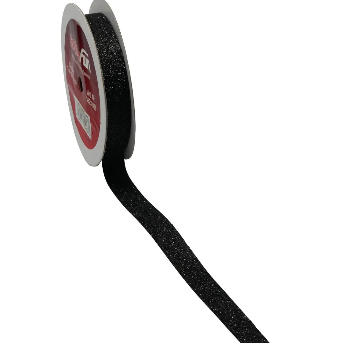 Overig Taartlint Glitter Zwart 15mm x 20m* Chocolade Verpakkingen|Bonbon Doosjes