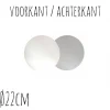 BrandNewCake Taartonderzetter Wit / Zilver Ø22cm 10st.* Taartkartons En Randen