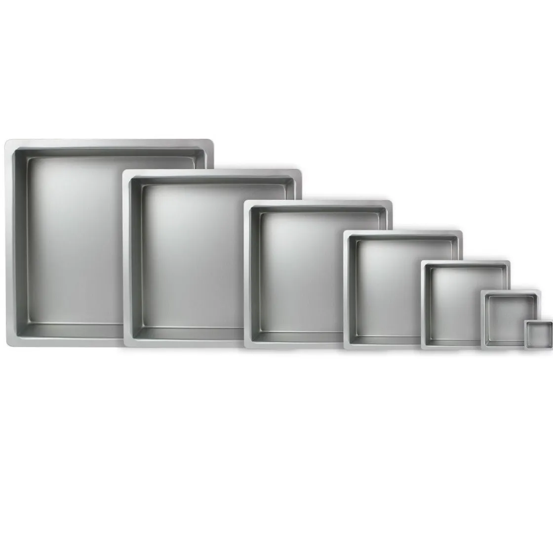 PME Taartpan Vierkant 25x25x10cm* Vierkante Bakvormen