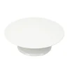 Overig Taartplateau Melamine Draaibaar Wit Ø32x10cm* Taartplateaus