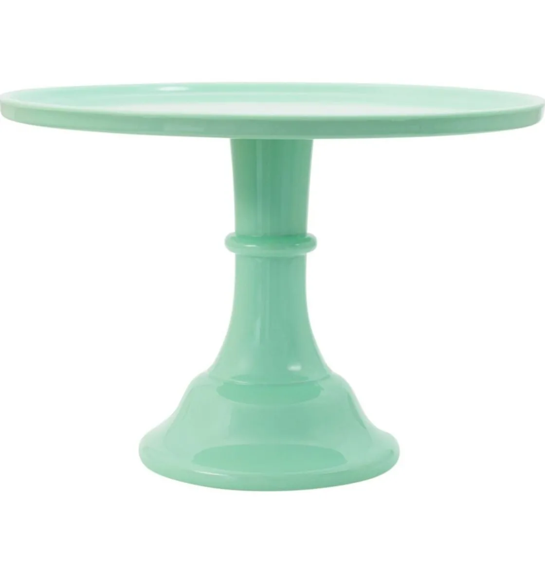 Overig Taartplateau Mint Groen Melamine Ø30x20cm* Taartplateaus