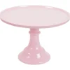 Overig Taartplateau Roze Melamine Ø30x20cm* Taartplateaus