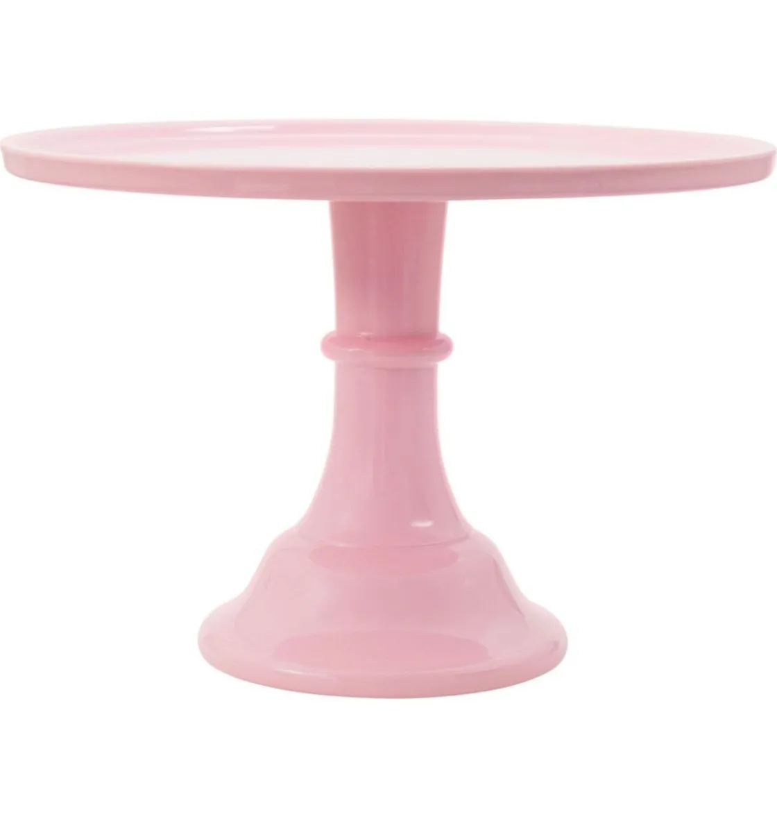 Overig Taartplateau Roze Melamine Ø30x20cm* Taartplateaus
