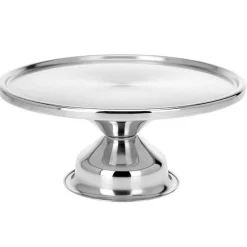 Overig Taartplateau RVS Ø33x14cm* Taartplateaus