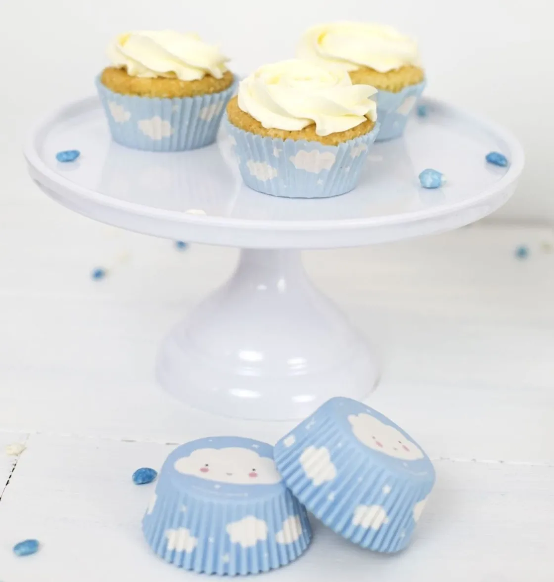 Overig Taartplateau Wit Melamine Ø23,5x12cm* Taartplateaus