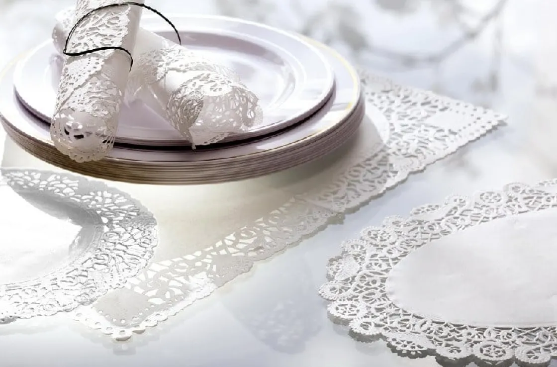 Overig Taartrand Ø18cm Wit 250 stuks*** Taartkartons En Randen