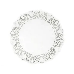 Overig Taartrand Ø18cm Wit 250 stuks*** Taartkartons En Randen