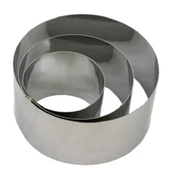 Overig Taartring Ø 5 x 4,5 cm* Dessertringen|Ronde Bakvormen