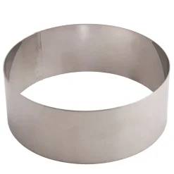Overig Taartring Aluminium Ø18 x 7cm* Dessertringen|Ronde Bakvormen