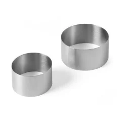 Hendi Taartring RVS Ø7 x 4,5cm* Dessertringen|Ronde Bakvormen