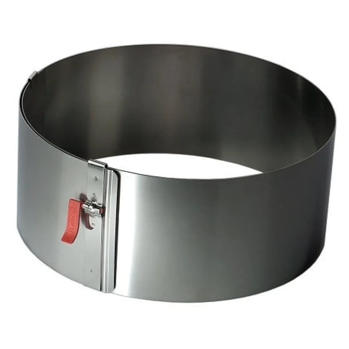 Overig Taartring Verstelbaar met Klem Ø18-30cm x 10cm* Ronde Bakvormen