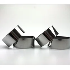 Overig Taartring Ø7,5x4,5cm (set/4)* Dessertringen|Ronde Bakvormen