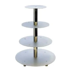 Overig Taartstandaard Aluminium New York 4 etages* Complete Standaarden