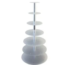 Overig Taartstandaard Aluminium New York 7 etages* Complete Standaarden