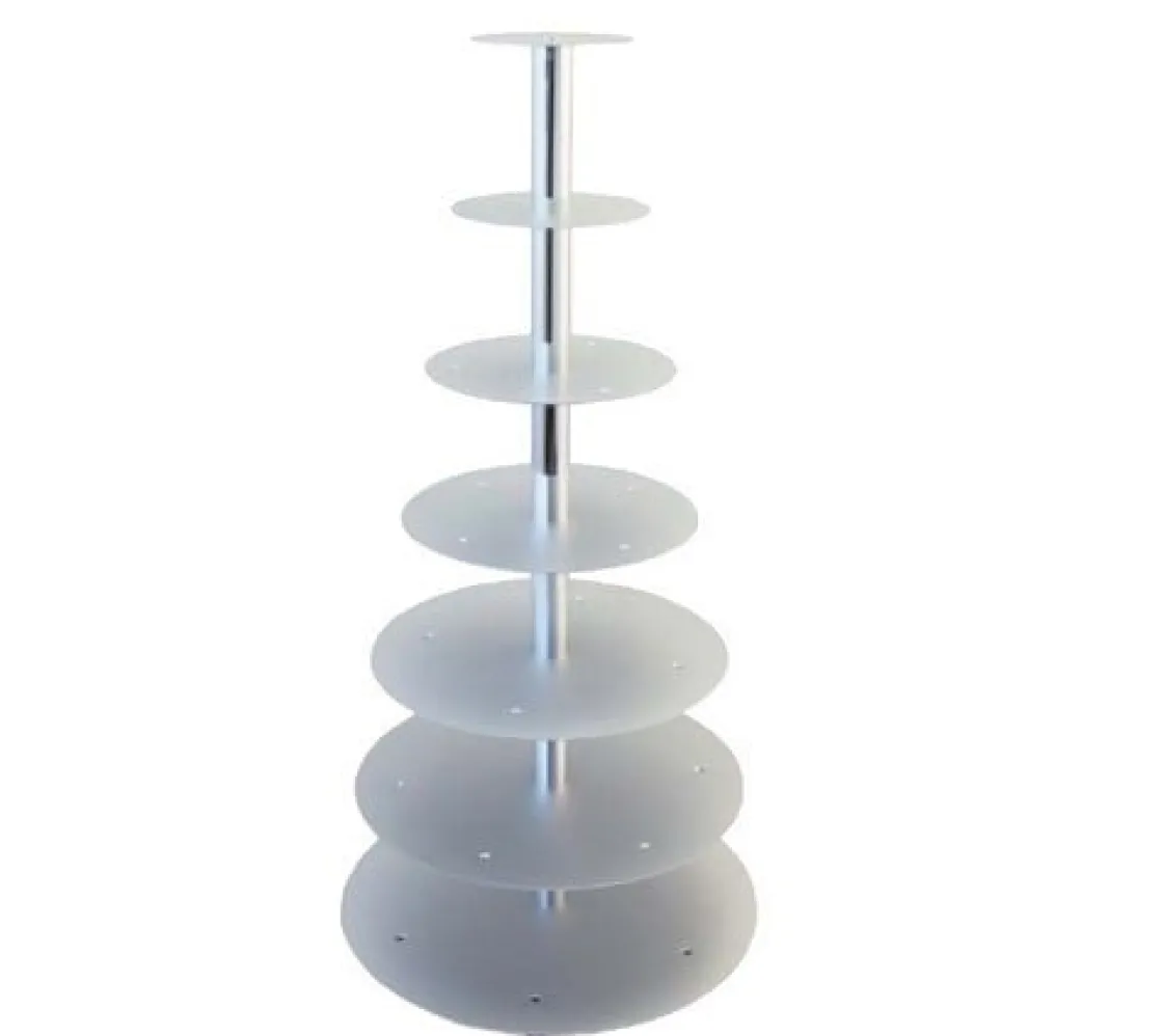 Overig Taartstandaard Aluminium New York 7 etages* Complete Standaarden