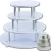 Overig Taartstandaard Stapel Rond 4 etages* Complete Standaarden