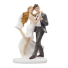 Overig Taarttopper Bruidspaar Dansend Polystone 13cm* Bruidsparen