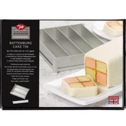 Tala Battenberg Bakvorm 20x15x3,5cm* Rechthoekige Bakvormen