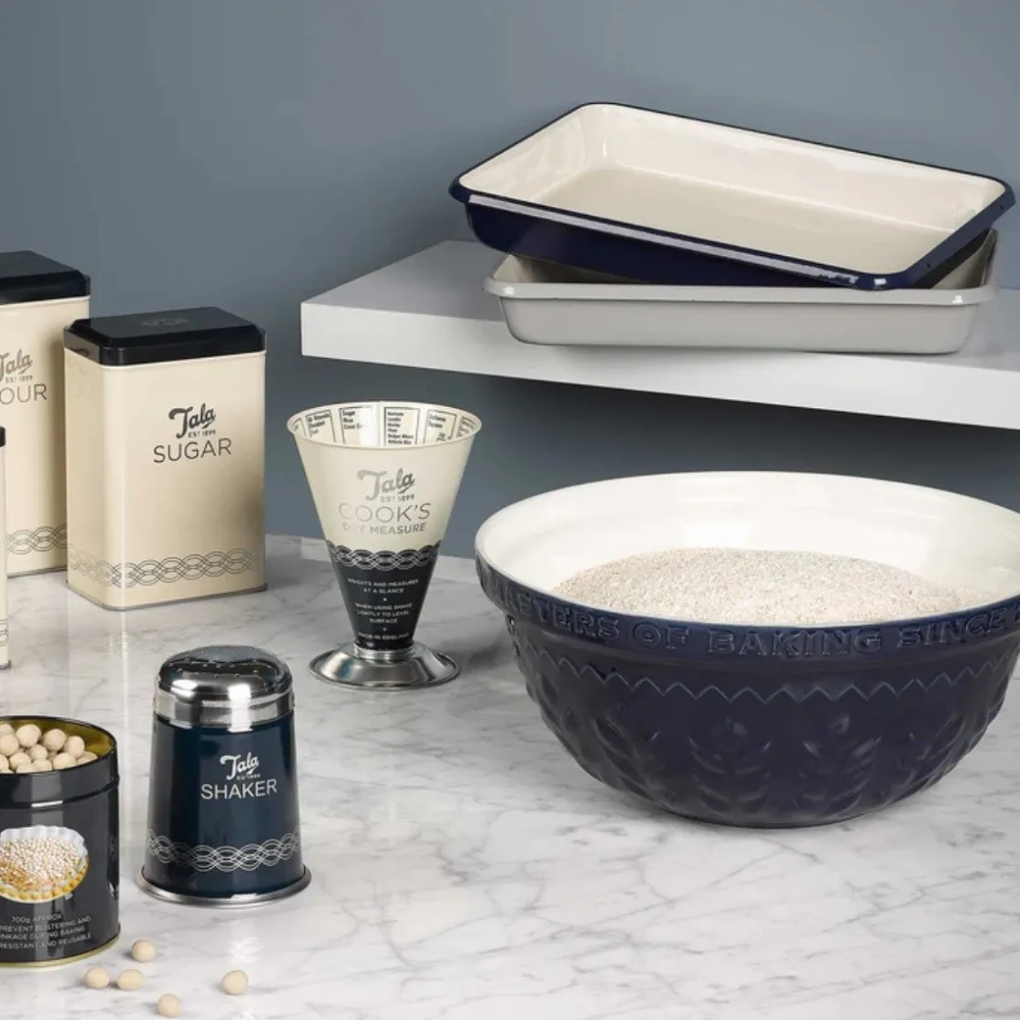 Tala Beslagkom Keramiek Donkerblauw Ø30cm* Beslagkommen