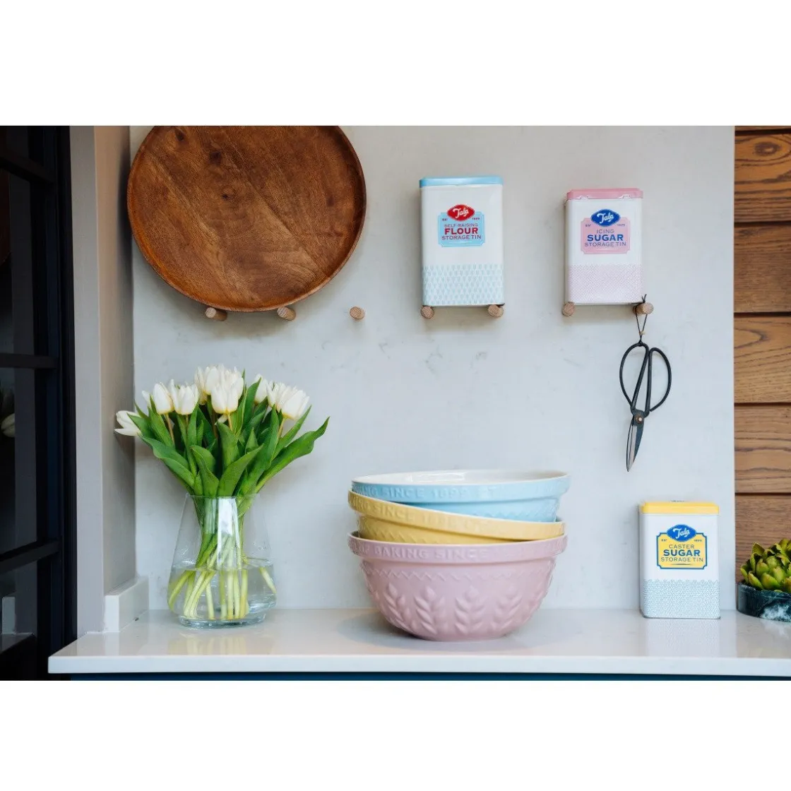 Tala Beslagkom Keramiek Roze Ø30cm* Beslagkommen