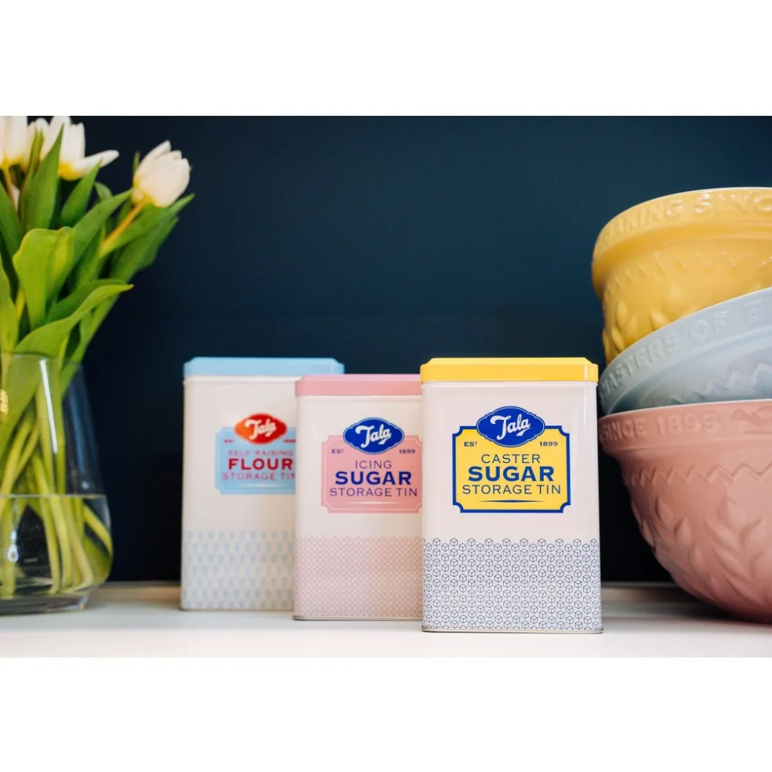 Tala Bewaarblik Poedersuiker 16,5x10,8x7,3cm* Voorraadpotten En Bewaardozen