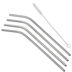 Tala Rietjes RVS met Borstel Set/4* Ijs En Dessert Verpakkingen