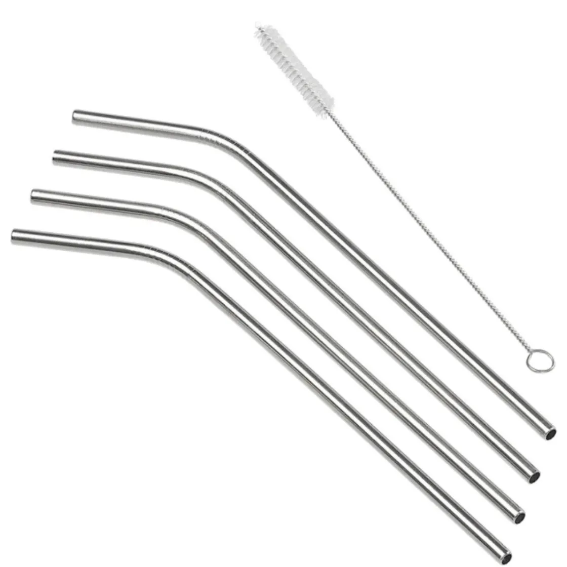 Tala Rietjes RVS met Borstel Set/4* Ijs En Dessert Verpakkingen