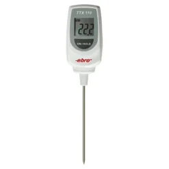 Ebro Thermometer Digitaal Geijkt -50 tot +350°C TTX110* Thermometers En Timers