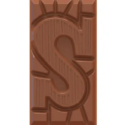 Overig Tony's Chocolonely Letterreep Karamel Zeezout - S - 180g* Snoepgoed|Chocolade Decoraties