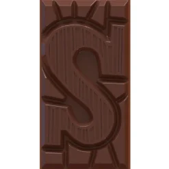 Tony's Chocolonely Letterreep Puur Pepernoot - S - 180g* Snoepgoed|Chocolade Decoraties