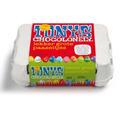 Overig Tony's Chocolonely Paaseitjes Assortimentsdoosje 150g* Eetbare Strooisels