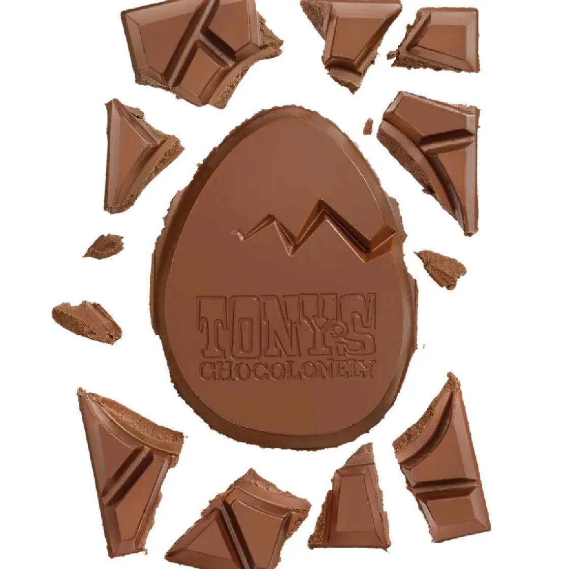 Overig Tony's Chocolonely Paasreep Melk / Meringue / Citroen 180g* Snoepgoed|Chocolade Decoraties