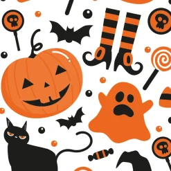 Decora Traktatiezakjes Halloween 12,5x3x24(h)cm 20 stuks*** Zakken