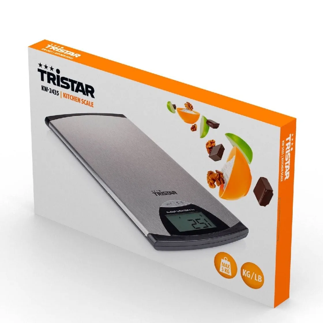 Tristar Keukenweegschaal 5kg (KW-2435)* Meten En Wegen|Weegschalen