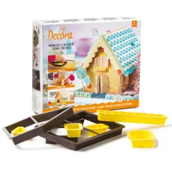 Decora Uitstekerset Koekjeshuis 3D* Figuur Stekers