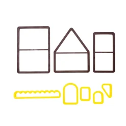 Decora Uitstekerset Koekjeshuis 3D* Figuur Stekers