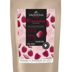 Valrhona Chocolade Druppels Framboos 250g* Chocolade|Chocolade Druppels