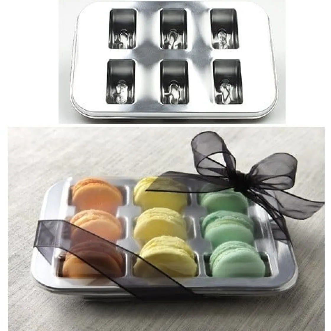 Overig Verpakking t.b.v. Macarons (6)* Bonbon Doosjes|Cupcake Doosjes