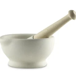 Overig Vijzel met Stamper Porselein 284ml Ø13,5cm* Bakhulpmiddelen