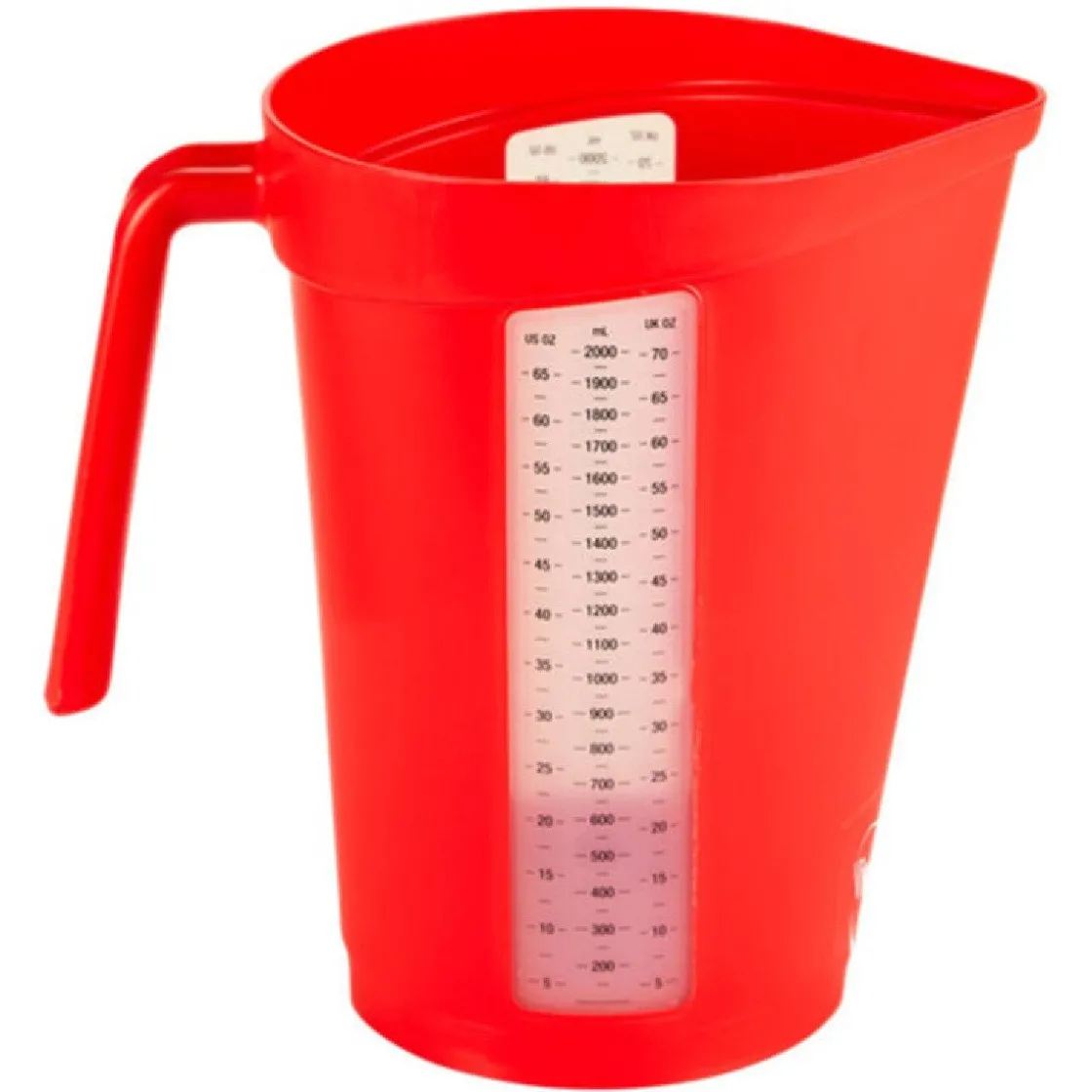 Vikan Maatbeker Rood 2L* Maatbekers En Emmers