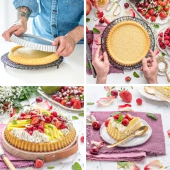 Decora Vlaai/Quichepan Ø28x3cm*** Ronde Bakvormen