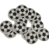 Overig Voetbalschildje Suiker Ø25mm 288st.* Figuur Decoraties