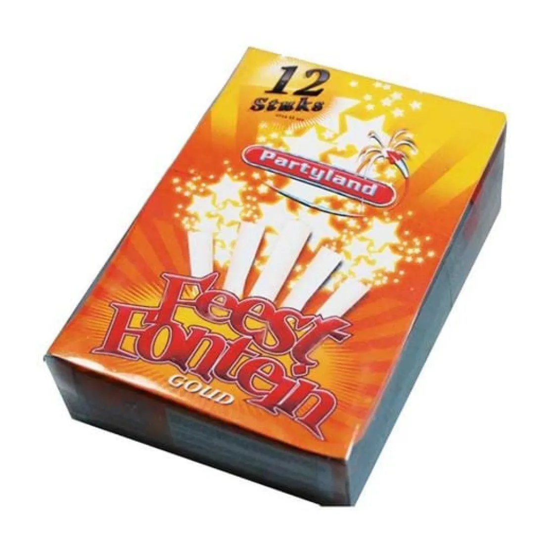 Overig Vuurwerk Feestfontein met Voetje Goud 45sec. 12st.* Ijsprikkers|Kaarsjes En Vuurwerk