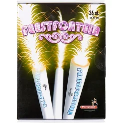 Overig Vuurwerk Feestfontein met Voetje Zilver 45sec. 36st.* Ijsprikkers|Kaarsjes En Vuurwerk
