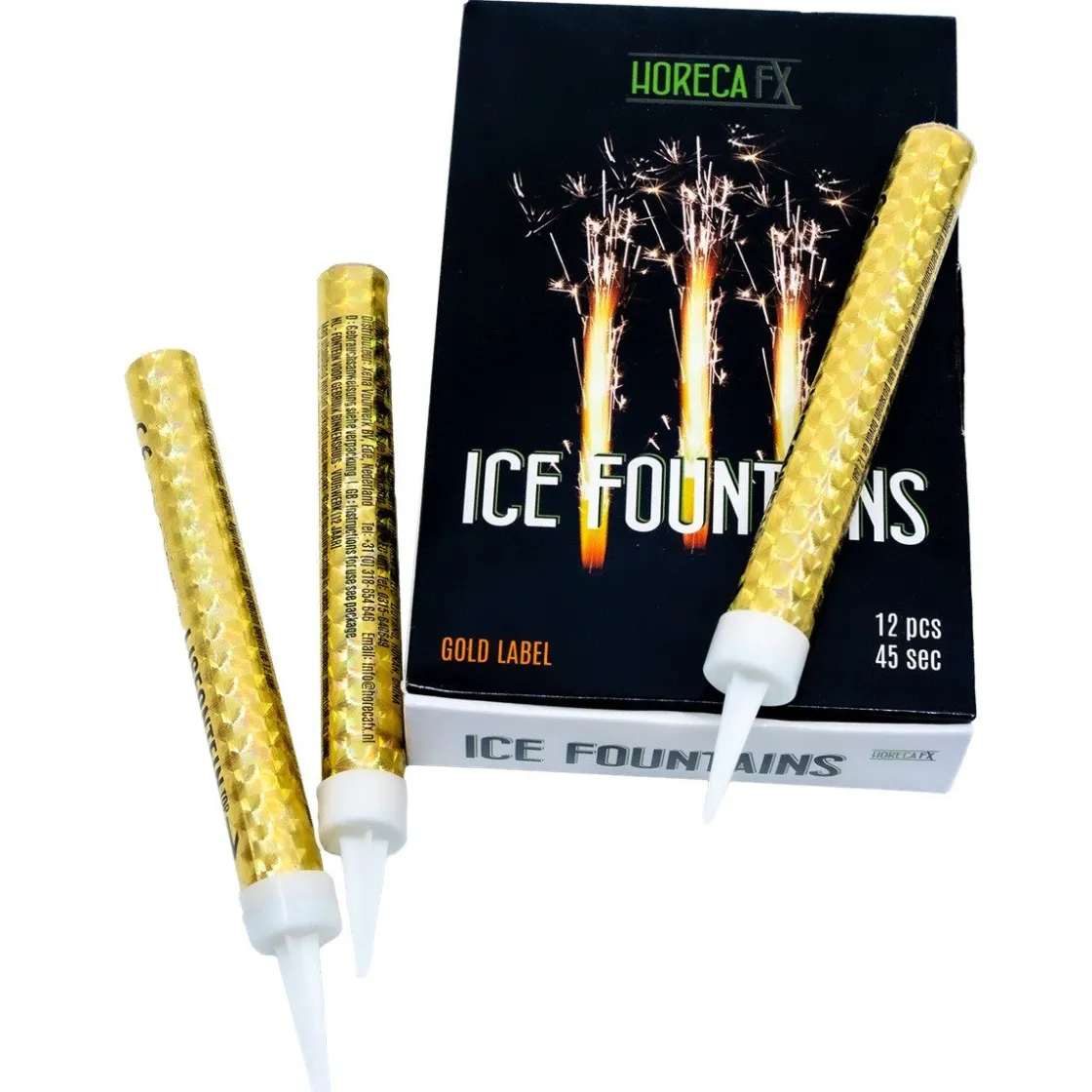 Overig Vuurwerk IJsfontein met Voetje Zilver 45sec. 12st.* Ijsprikkers|Kaarsjes En Vuurwerk